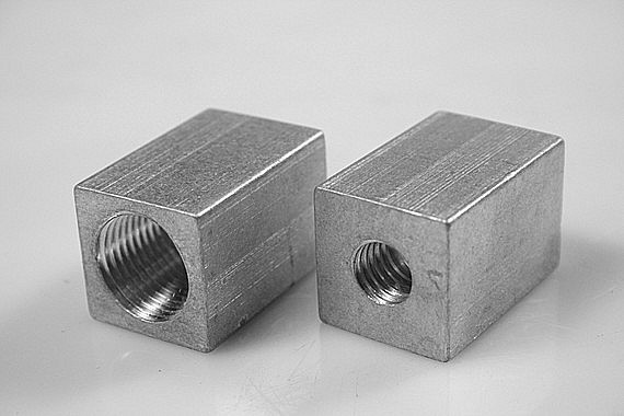 1/2 inch Pipe to 1/2 inch Bolt Adapter